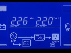 stabilizer display Stock Footage
