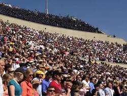 Obama speaks at Air Force Academy Graduation Stock Footage