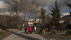 First demonstration takes place at Sochi's isolated official protest zone News Clip