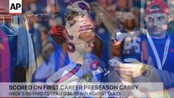 Rugby star scores on 1st NFL carry Instructional Video