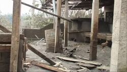 Residents near Mount Kelud return home, start clean up days after eruption News Clip