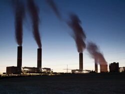 DOLLY TIMELAPSE: Power station Stock Footage