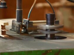 Cutting lumber Stock Footage