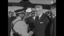 CAN671 PRESIDENT OF POLAND VISITS HAILE SELASSIE IN ETHIOPIA Instructional Video