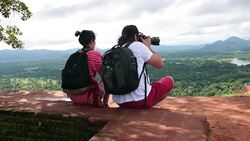explorer couple Stock Footage