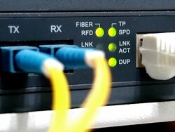 Network switch flashing - Stock Video Stock Footage