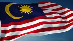4K Malaysia Flag - Loopable Stock Footage