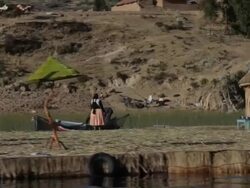 Lake Titicaca Stock Footage