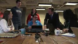 David Cameron Visits The Offices Of Startup Incubator 1776 News Clip