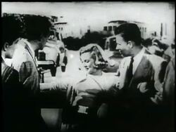 Marilyn Monroe in Union Oil Commercial Stock Footage