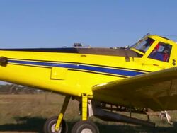 CU ZO Shot of plane is filled and takes off / Melbourne, Australia Stock Footage