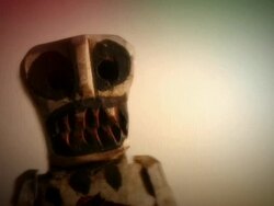 Mexico day of the death scull Stock Footage