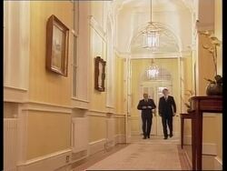 Blair meets with Berlusconi News Clip