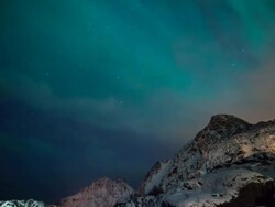 TIME LAPSE: Northern Lights Stock Footage