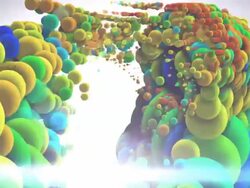 colorfull complex animation add your text Stock Footage