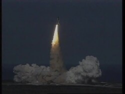 USA: NASA: SPACE SHUTTLE COLUMBIA IS SUCCESSFULLY LAUNCHED News Clip