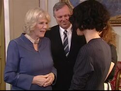Charles & Camilla Host Reception for past and present winners of the UK Australian of the Year awards News Clip