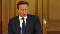 Prime Minister David Cameron hosts Francois Hollande News Clip