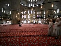 BLUE MOSQUE SULTAN AHMET CAMII Stock Footage