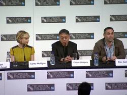 INTERVIEW: Kazuo Ishiguro on learning more about the story from the film, on what the actors brought to the story. (Footage by WireImage Video/GettyImages) Stock Footage