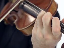 Violinist Stock Footage