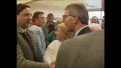 John Major gets egged whilst on campaign trail in Southampton News Clip