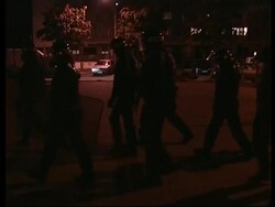 Police secure restless suburb, three people detained Instructional Video