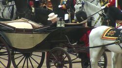 Trooping the Colour ceremony for the Queen's official birthday News Clip