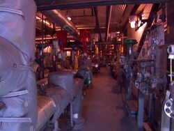 Oil pipelines in distribution depot News Clip