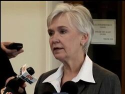 Defensive lineman Tank Johnson of the N-F-C champion Chicago Bears has been sentenced to four months in jail for violating probation in a 2005 gun case. News Clip