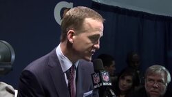 Peyton Manning and the Denver Broncos were beaten by the Seattle Seahawks 43-8 in Super Bowl XLVIII. Manning called the loss, his second in three Super Bowl appearances, a difficult pill to swallow. (Feb. 3) News Clip