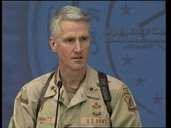 Briefing by US Brig Gen Mark Kimmitt News Clip