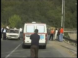 KOSOVO: PRE-DAWN RAID ON MINES UPDATE News Clip