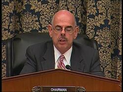 Greenspan, Snow hearing on financial crisis News Clip