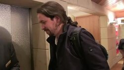 CLEAN : Spain anti austerity activists look with hope to Greece's Syriza News Clip