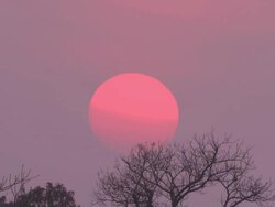 Sunset Timelapse Stock Footage