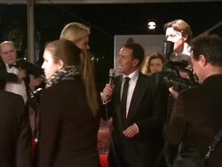 2010 Pirelli Calendar Launch Red Carpet Stock Footage