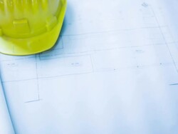 Architecture blueprint Stock Footage