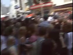 Dedication of Johnny Depp's Footprints Stock Footage