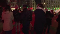 CLEAN : New French PM Cazeneuve attends Lyon festival of lights opening News Clip