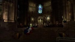 CLEAN : Femen activist bares breasts to protest Pope Franciss visit News Clip