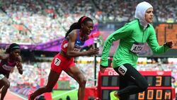 CLEAN: Olympics: Saudi woman makes athletics track history News Clip