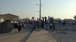 Rabba Protesters Camp in Cairo News Clip