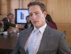 HD: Portrait Of Disabled Businessman Stock Footage