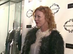 Guest at the Denim Habit NYC Grand Opening at New York NY Stock Footage