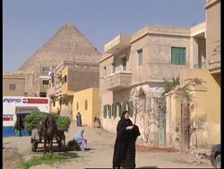 EGYPT: CAIRO: GIZA PLATEAU CONSERVATION PLAN News Clip