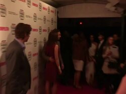 Matt Di Angelo with partner & Debbie Harry Stock Footage