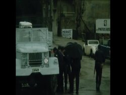 SYND 25/01/71 URUGUAYAN TROOPS CONTINUING SEARCH THROUGH MONTEVIDEO FOR TUPAMAROS SUSPECTS News Clip
