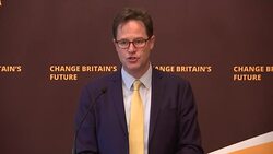 Nick Clegg speech on Lib Dem Brexit position News Clip