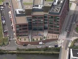 Aerials of Rotherham News Clip